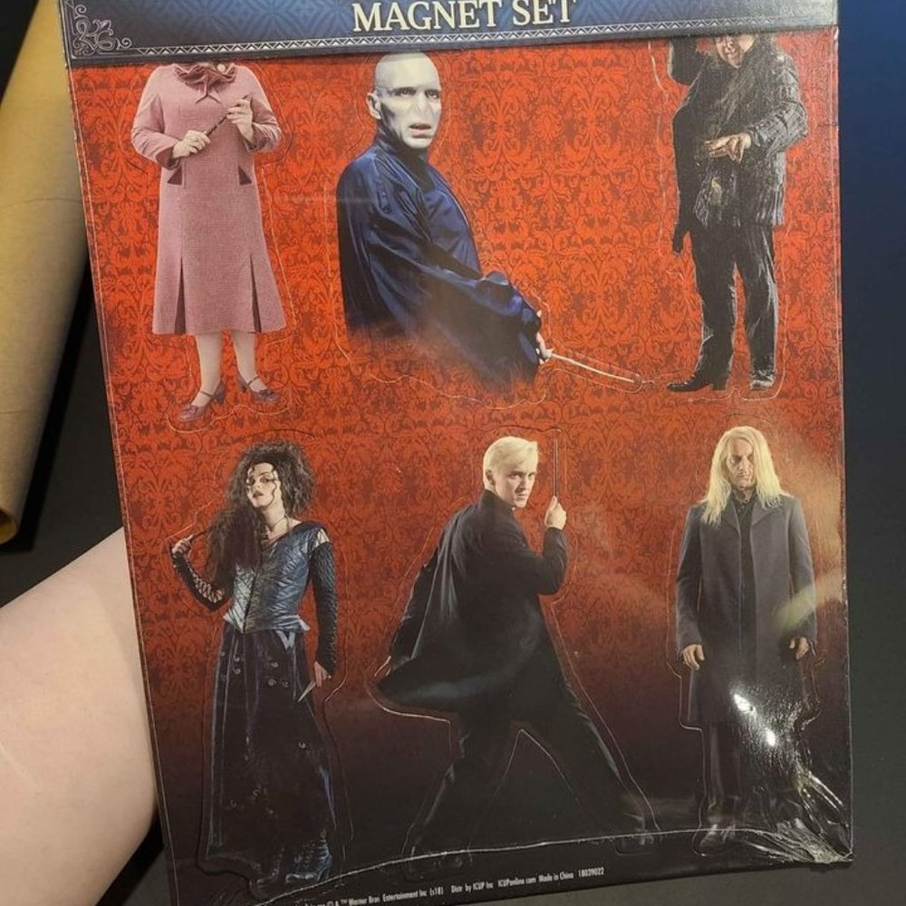 New in Plastic Harry Potter Magnet set
